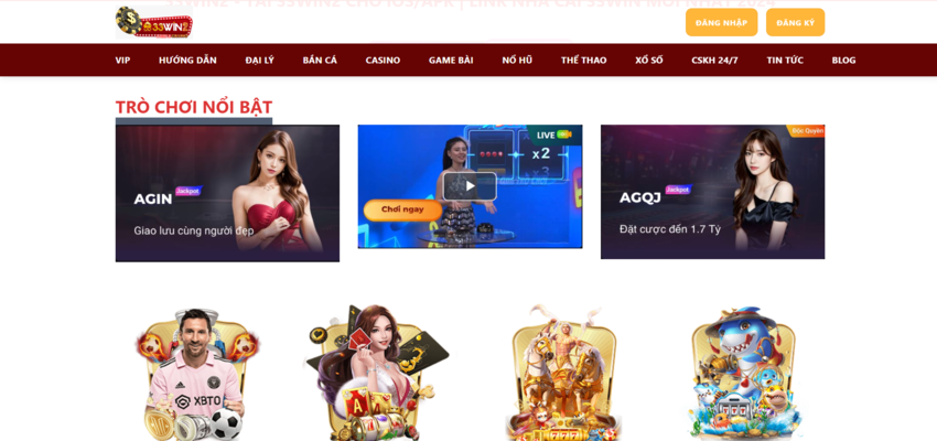 Cập nhật thường xuyên các trò chơi hấp dẫn trên thị trường